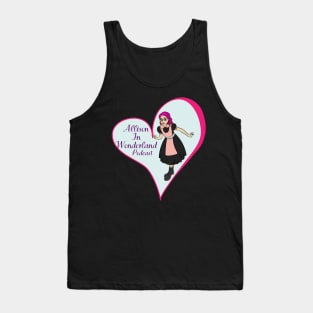 Allison in Wonderland Mental Health Podcast Tank Top